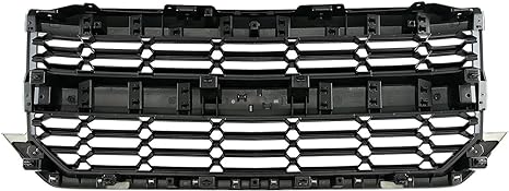 Goodmatchup Front Grille Grill Compatible with 2016 2017 2018 Chevrolet Silverado 1500 Grill Gloss Black