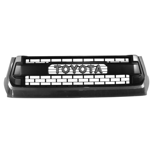 Goodmatchup Grill For 2014 2015 2016 2017 Tundra Trd Pro Black Grilel With Toyota Letters