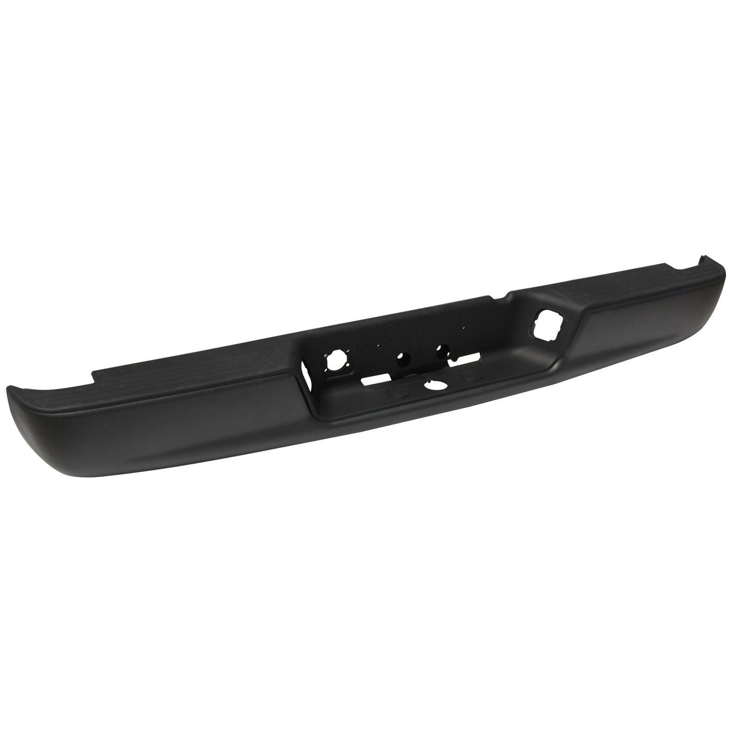 Black Rear Step Bumper Steel Face Bar For 2002 2003 2004 2005 2006 2007 2008 Dodge Ram 1500 Ram 2500 Ram 3500 Pickup Truck CH1103109 - Goodmatchup