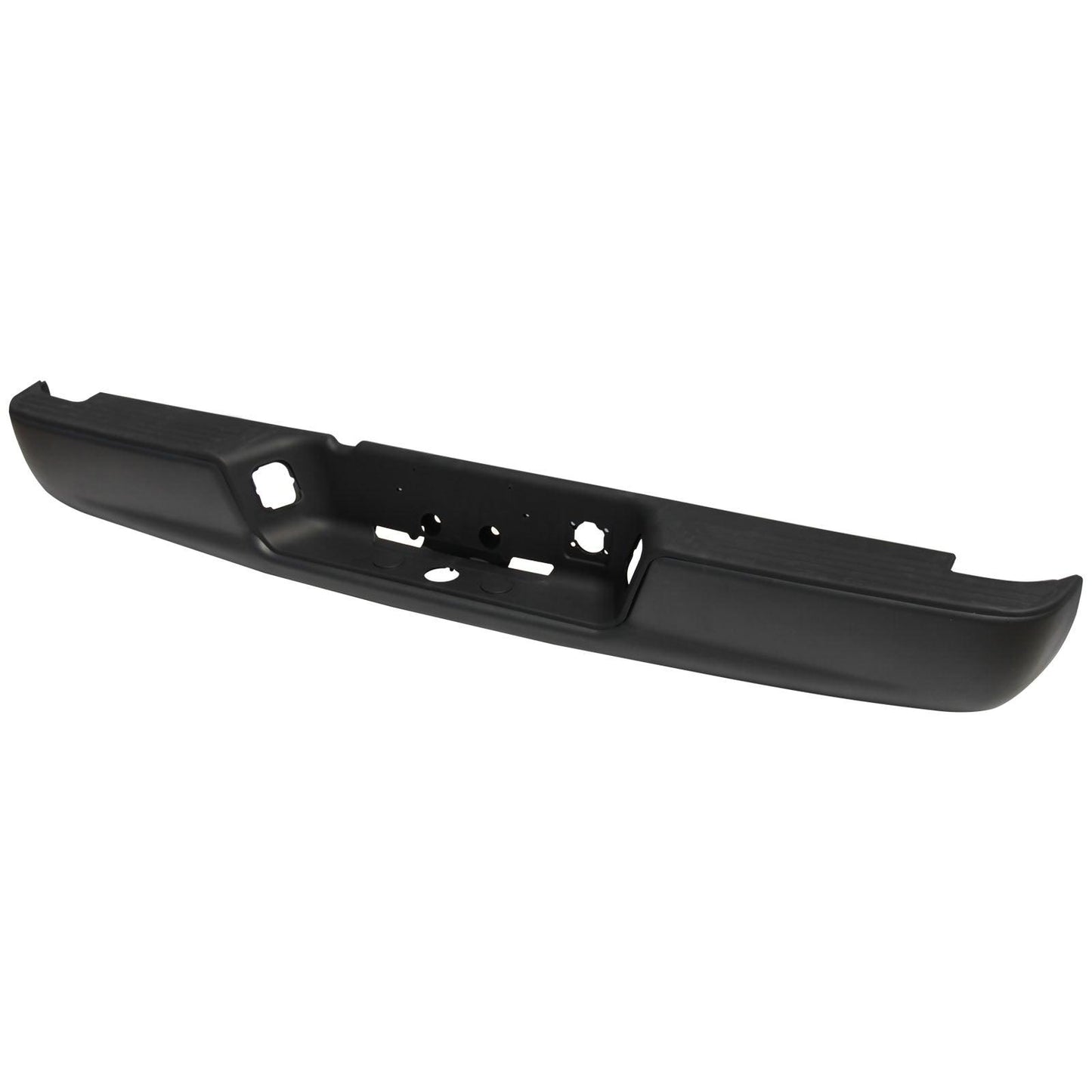 Black Rear Step Bumper Steel Face Bar For 2002 2003 2004 2005 2006 2007 2008 Dodge Ram 1500 Ram 2500 Ram 3500 Pickup Truck CH1103109 - Goodmatchup