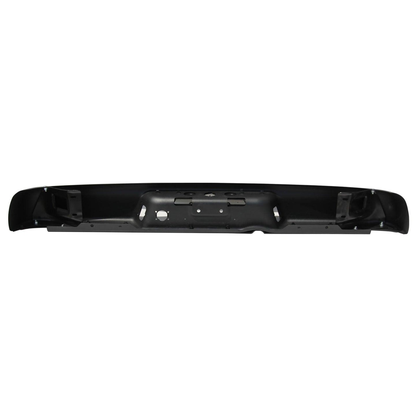 Black Rear Step Bumper Steel Face Bar For 2002 2003 2004 2005 2006 2007 2008 Dodge Ram 1500 Ram 2500 Ram 3500 Pickup Truck CH1103109 - Goodmatchup