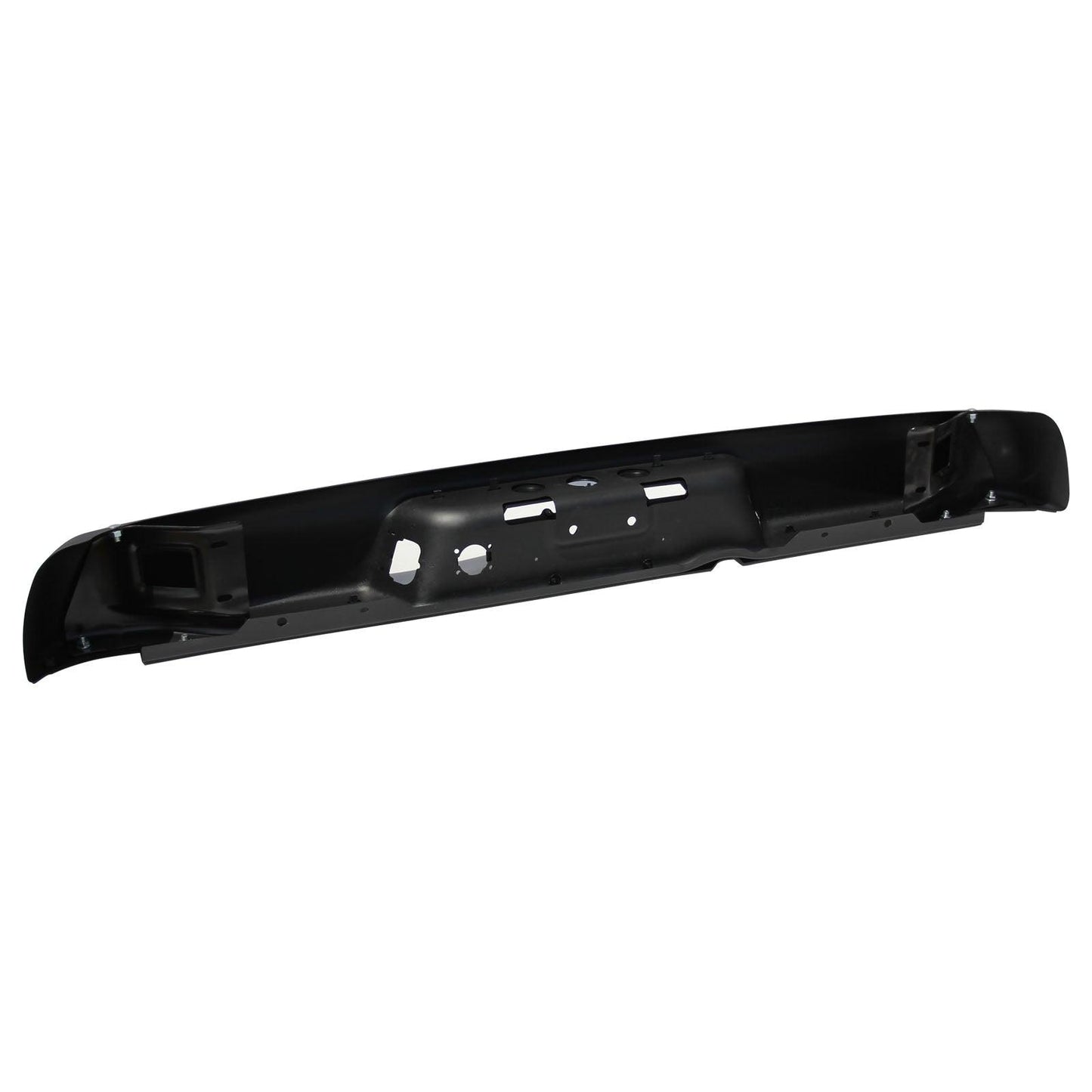 Black Rear Step Bumper Steel Face Bar For 2002 2003 2004 2005 2006 2007 2008 Dodge Ram 1500 Ram 2500 Ram 3500 Pickup Truck CH1103109 - Goodmatchup