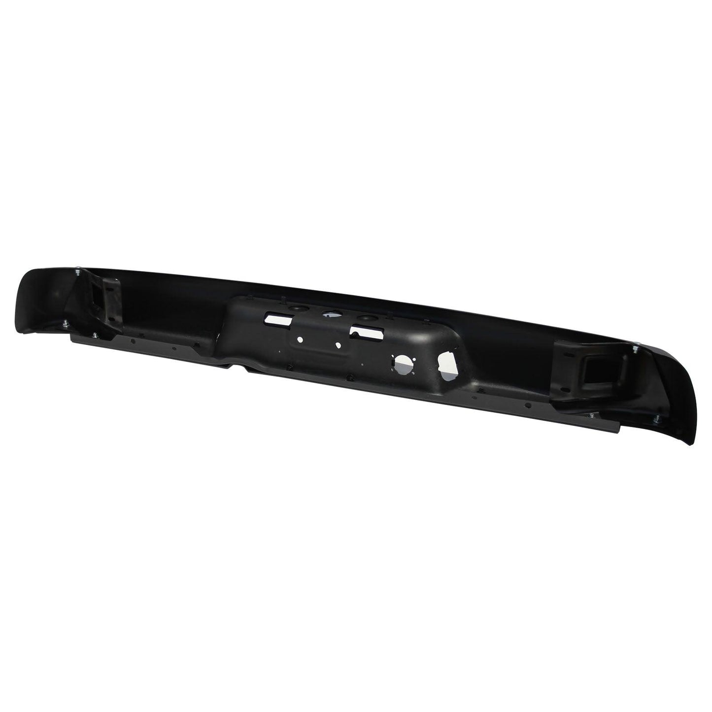 Black Rear Step Bumper Steel Face Bar For 2002 2003 2004 2005 2006 2007 2008 Dodge Ram 1500 Ram 2500 Ram 3500 Pickup Truck CH1103109 - Goodmatchup