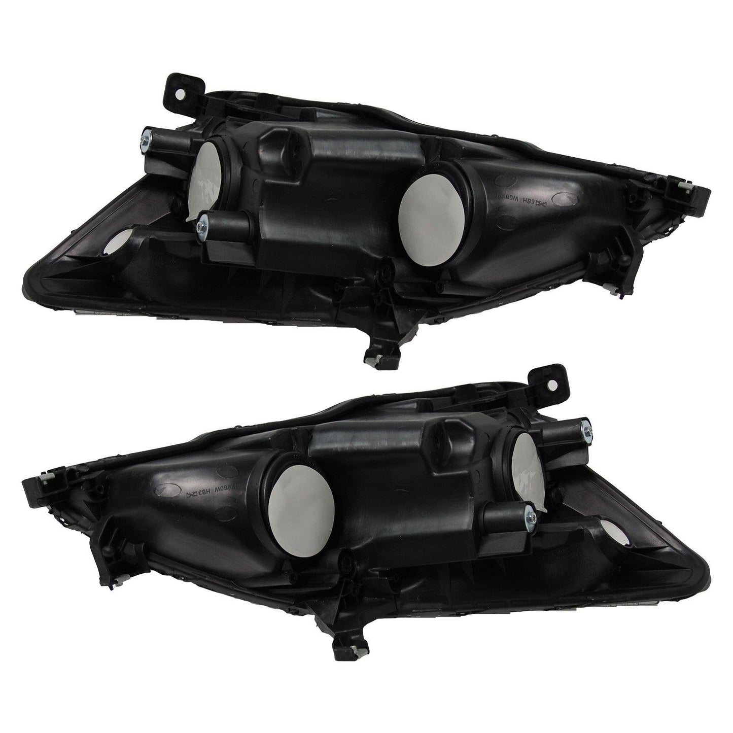 For 2003 2004 2005 2006 2007 Honda Accord Chrome Headlight Set Left+Right - Goodmatchup