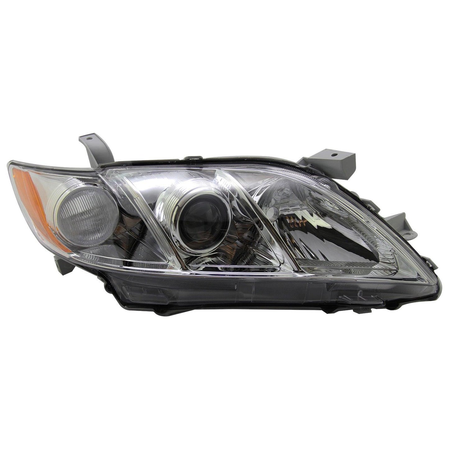 For 2007 2008 2009 Toyota Camry Halogen Chrome Headlight Set Left+Right - Goodmatchup