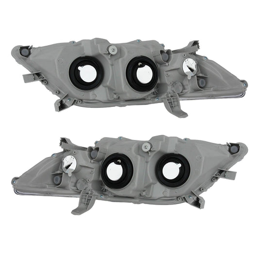 For 2010-2011 Toyota Camry Chrome Headlight Set Left+Right - Goodmatchup