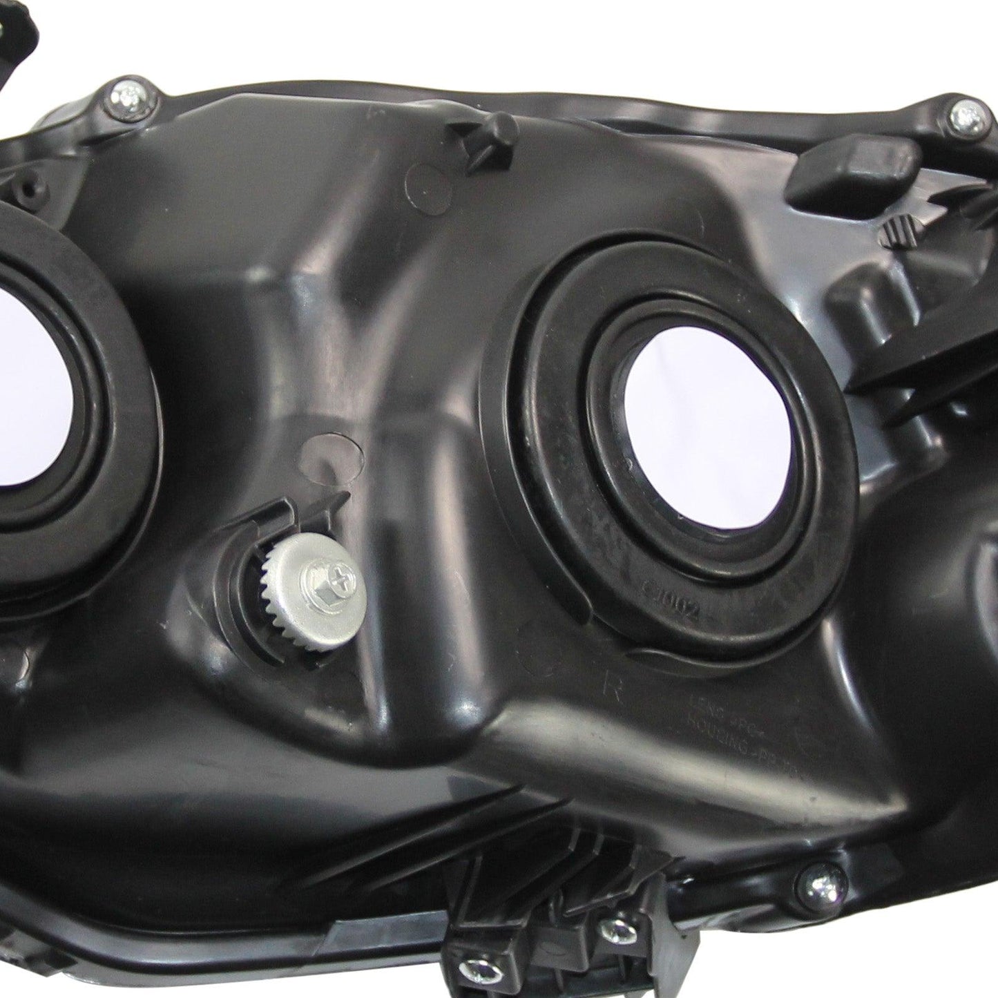 For 2011 2012 2013 Toyota Corolla Black Headlight Set Left+Right - Goodmatchup