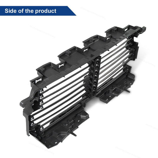 For 2018-20 Ford F-150 Upper Radiator Grille Air Shutter Control Assembly Black Without controller/motor - Goodmatchup