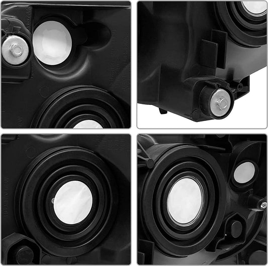 Headlight For 2007-2013 Toyota Tundra/2008-2017 Toyota Sequoia Chrome Set - Goodmatchup