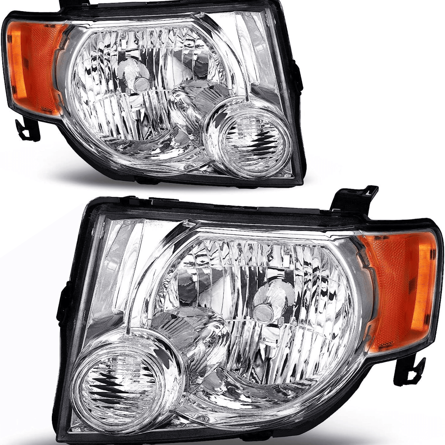 Headlight for 2008-2012 Ford Escape Driver and Passenger Side - Goodmatchup