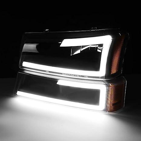 Headlights For Chevrolet Avalanche 1500/2500 2002-2006 Set Left+Right - Goodmatchup