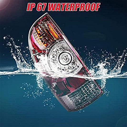 LED Tail Lights Replacement for 2005-2015 Toyota Tacoma Driver and Passenger Side Brake Light - Goodmatchup