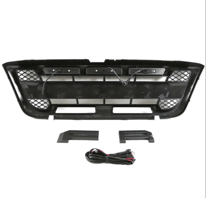 Raptor Style Front Grill For 1998 1999 2000 Ford Ranger With Letters & Lights - Goodmatchup