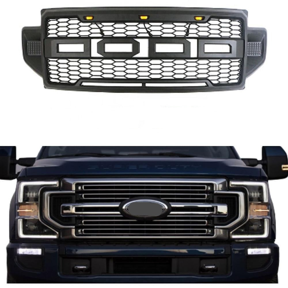 Raptor Style Front Grill for 2008-2010 Ford F250 F350 Super Duty Raptor Style Front Grill for 2008-2010 Ford F250 F350 Super Duty