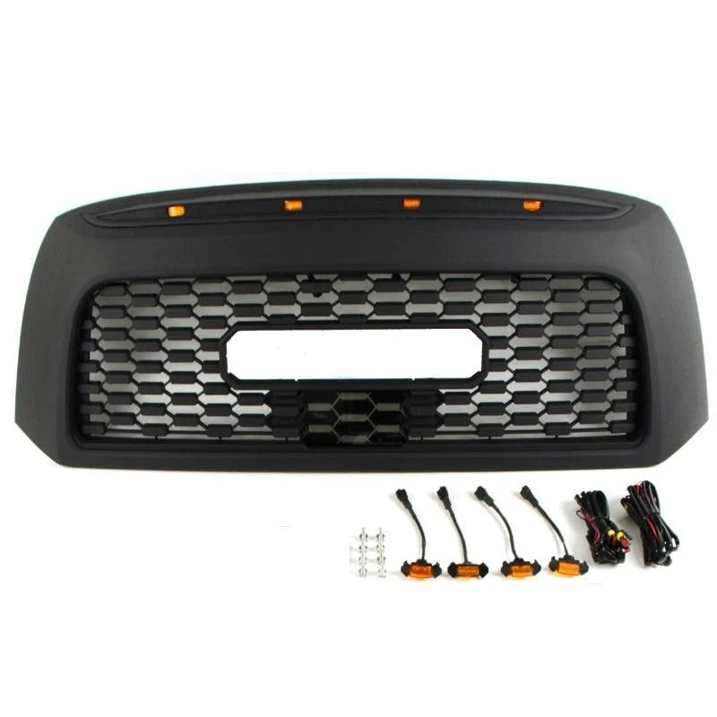 Goodmatchup Grille With Led Illuminated Letters For 2rd Gen 2007-2013 Tundra Trd Pro Grill