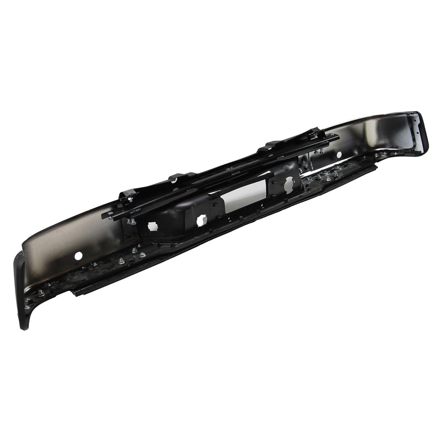 Steel Complete Chrome Rear Bumper For 2007 2008 2009 2010 2011 2012 2013 Chevy Silverado GMC Sierra 1500 (Fits: Silverado 1500)with hole - Goodmatchup