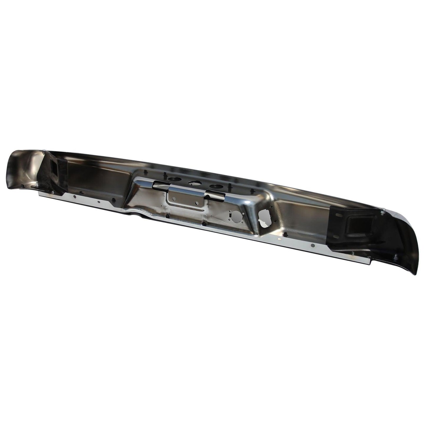 Steel Rear Bumper Assembly Replacement For 2002 2003 2004 2005 2006 2007 2008 Dodge Ram 1500 2500 3500 Chrome (Fits: More Than One Vehicle) CH1103108 - Goodmatchup