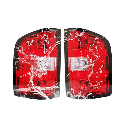 Tail Lights For 2007-2013 Silverado Sierra 1500 / 2007- 2014 Silverado Sierra 2500HD 3500 Tail Lights Driver & Passenger Side 2 Piece Set - Goodmatchup