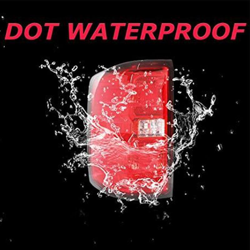 Tail lights for 2014-2019 chevrolet Silverado/2015-2019 GMC Sierra Driver & Passenger Side 2 Piece Set - Goodmatchup