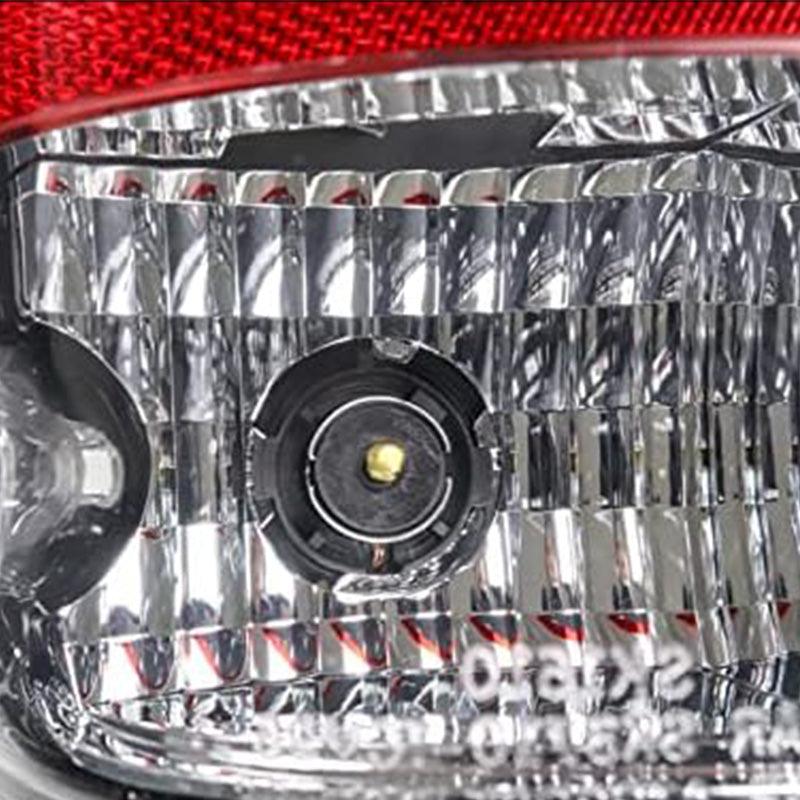 Tail Lights Rear Lamps Red/Clear Compatible with 1995-2000 Toyota Tacoma Pickup - Goodmatchup