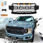 Front Grill For 2018 2019 2020 f150 Raptor Grill  W/ LED W/Letters Matte Black