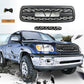 Front Grille For 2000 2001 2002 Toyota Tundra Trd Pro Grille Replacement With Amber Lights and Letters Matte Black