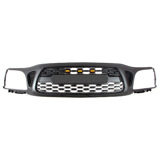 Goodmatchup Front Grille For 1st Gen 2001 2002 2003 2004 Tacoma Trd Pro Grill With LED Lights & Letters