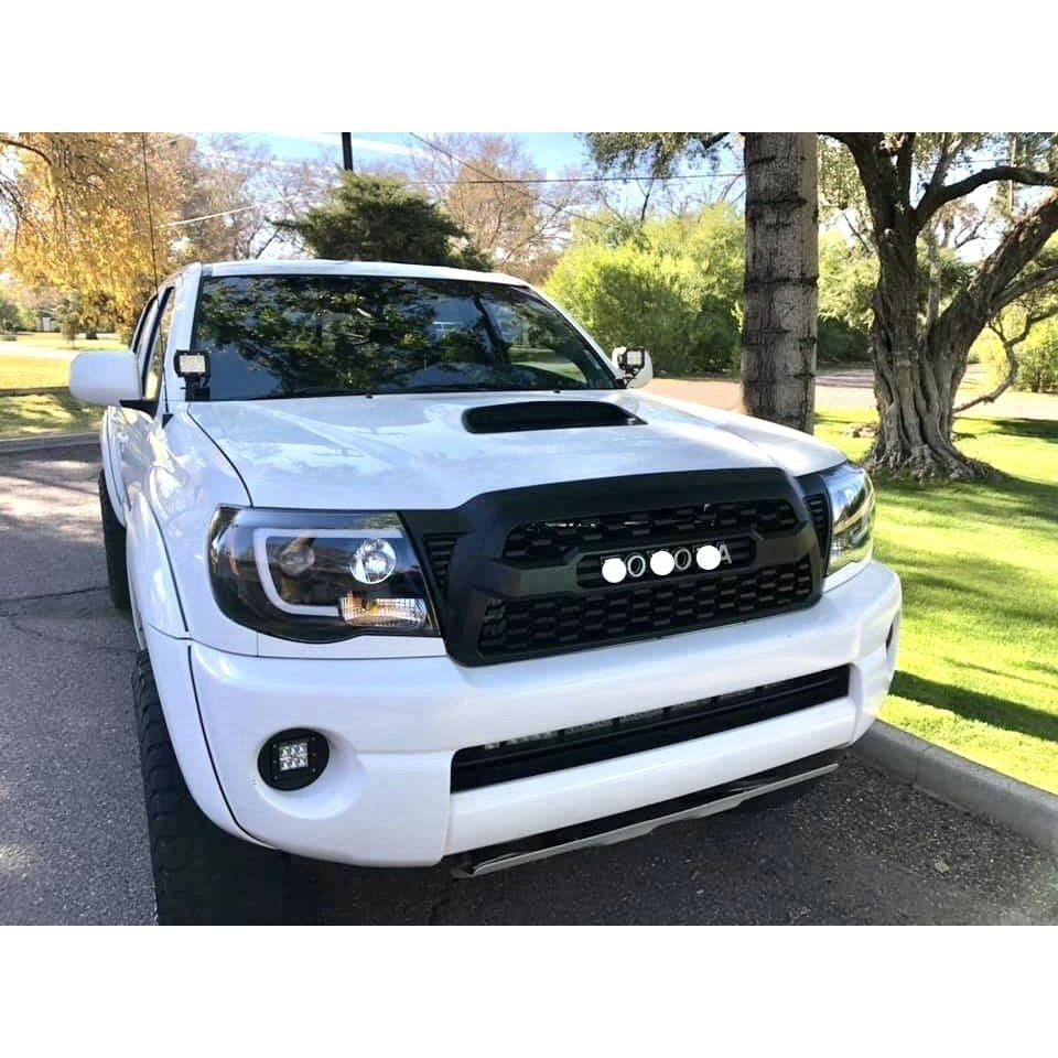 Goodmatchup Grille For 2nd Gen 2005 2006 2007 2008 2009 2010 2011 Toyota Tacoma Trd Pro Grill With Letters