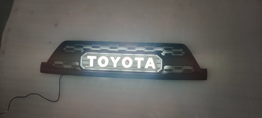 Goodmatchup Grille With Led Illuminated Letters For 3rd Gen 2003-2005 4Runner Trd Pro Grill