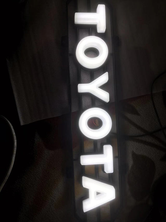 Goodmatchup Led Illuminated Letters For Tundra 4Runner Tacoma Sequoia