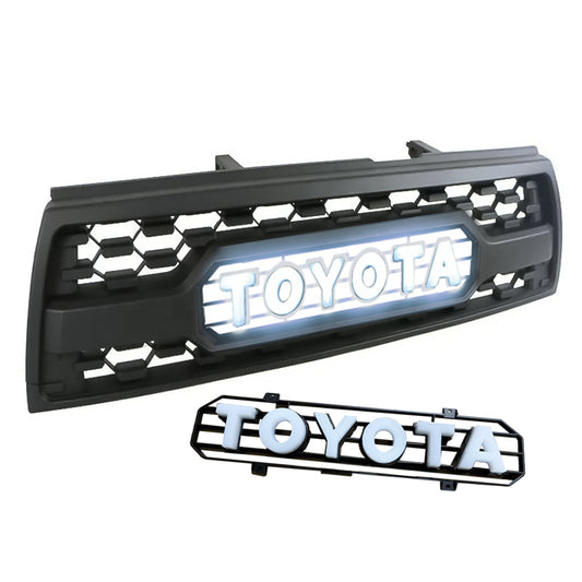 Goodmatchup Grille With Led Illuminated Letters For 3rd Gen 1996-2002 4Runner Trd Pro Grill