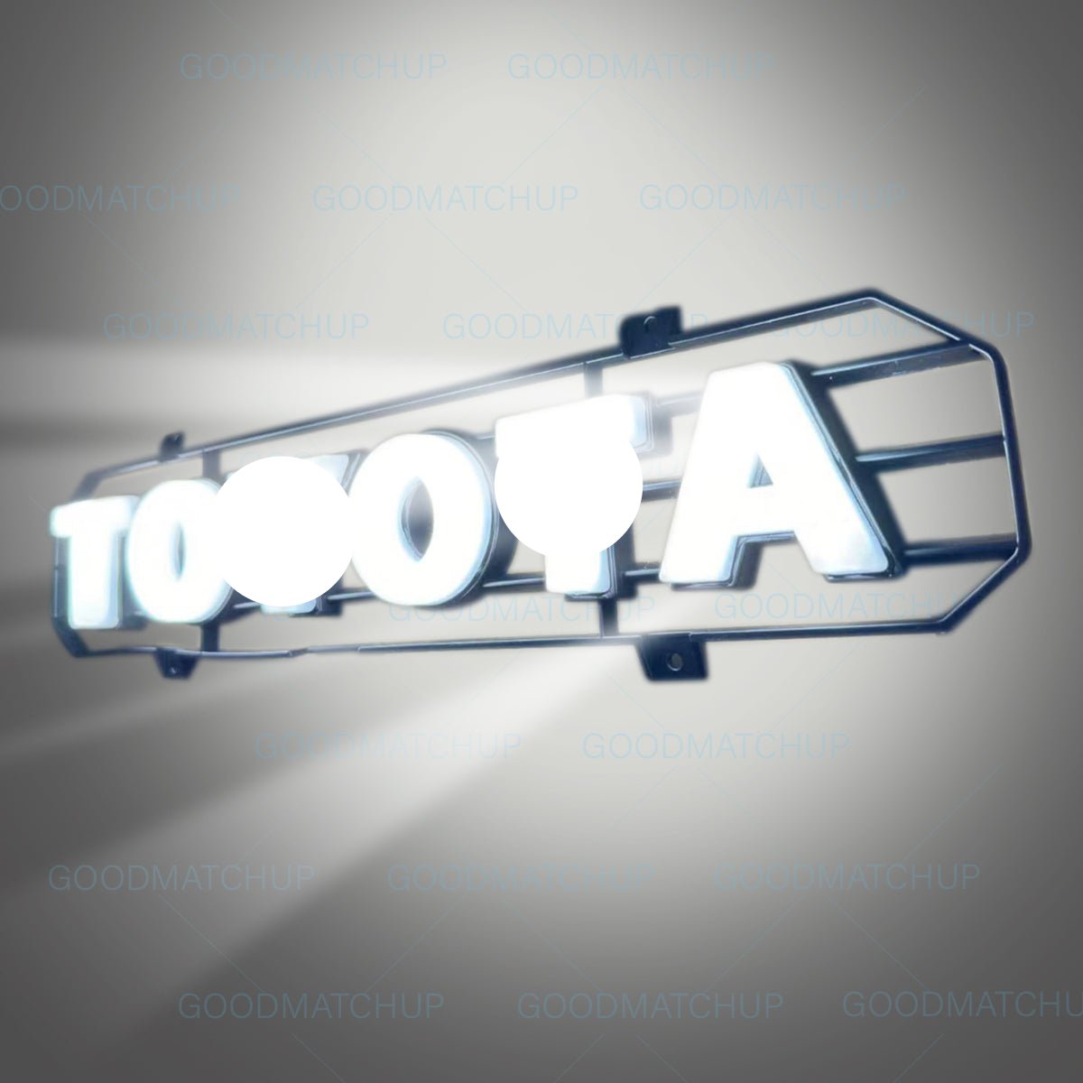 Goodmatchup Grille With Led Illuminated Letters For 3rd Gen 2006-2009 ...