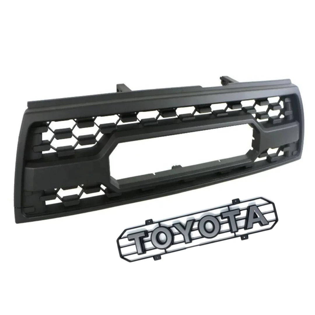 Front Grille For 3rd Gen 1996 1997 1998 1999 2000 2001 2002 Toyota 4Runner TRD PRO Aftermarket Grill Replacement All Models With 3 LED Lights And Letters