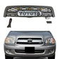 Aftermarket Front Grille For 1st Gen 2005 2006 2007 Toyota Sequoia trd grill W/E Lights and W/ Letters Black