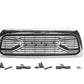 Front Grille For 2013 2014 2015 2016 2017 2018 Dodge RAM 2500 3500 Chrome Grill Big Horn Style With Letters W/LED Lights