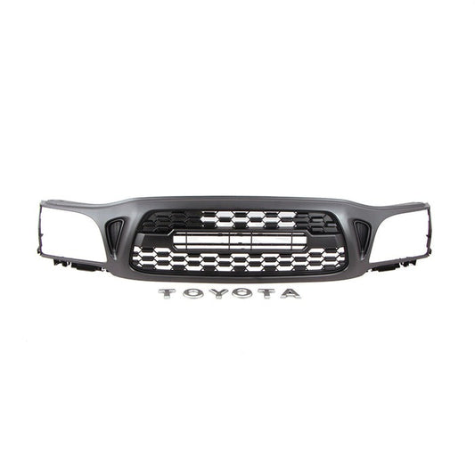 Goodmatchup Grille For 2001-2004 Toyota Tacoma Trd Pro Aftermarket Grille Replacement Honeycomb Grill W/letters