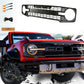 Black Raptor Aftermarket Front Grill For 2021-2022 Ford Bronco With Letters & Lights - Goodmatchup
