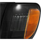 For 00-04 Toyota Tundra Regular | Access Cab [Black] Headlights w/ Corner Light - Goodmatchup