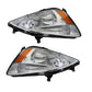For 2003 2004 2005 2006 2007 Honda Accord Chrome Headlight Set Left+Right - Goodmatchup