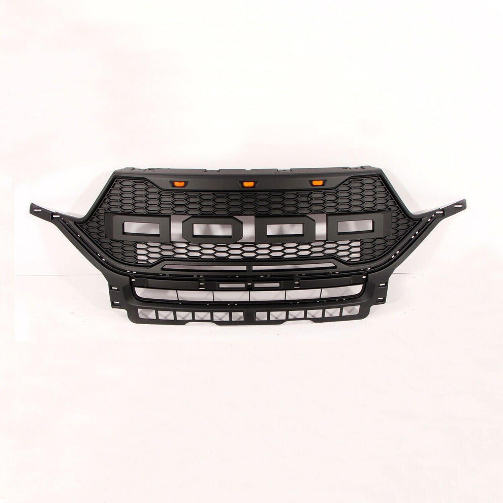 Front Bumper Grill For 2019 2020 2021 Ford Explorer Raptor Style Black ...