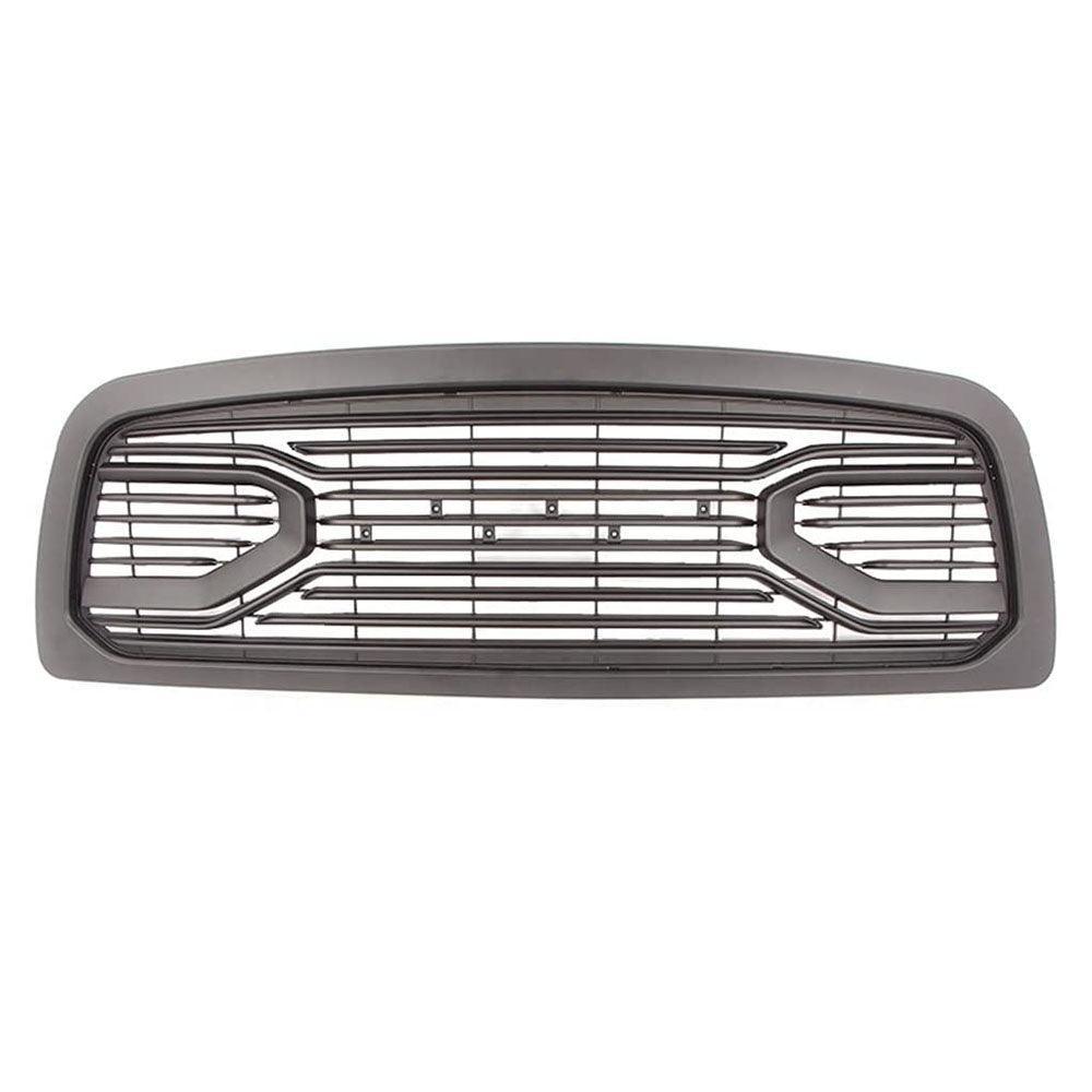 Front Grill For 2009 2010 2011 2012 Dodge RAM 1500 Big Horn Style Aftermarket Grill With Letters Black - Goodmatchup