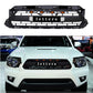 Front Grille For 2012 2013 2014 2015 Toyota Tacoma TRD Pro Grill With Amber Lights Matte Black - Goodmatchup