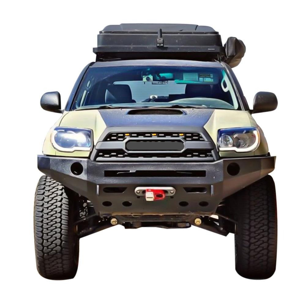 Front Grille For 4th Gen 2006 2007 2008 2009 Toyota 4Runner Trd Pro Grill Replacement W/Letters Black - Goodmatchup