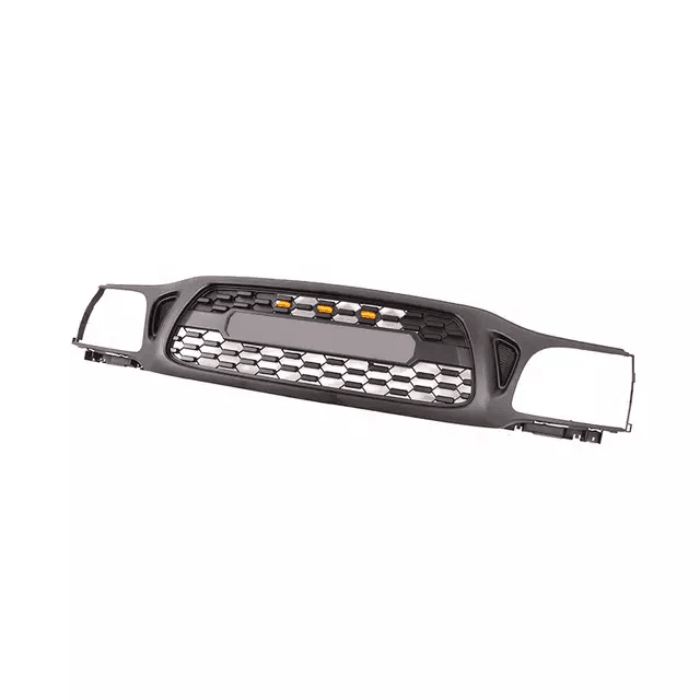 Goodmatchup Front Grille For 1st Gen 2001 2002 2003 2004 Tacoma Trd Pro Grill With LED Lights & Letters - Goodmatchup