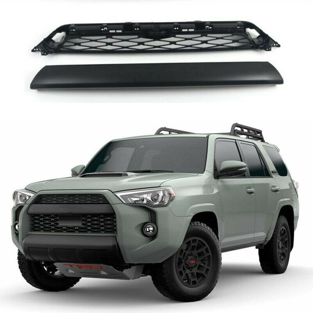 Goodmatchup Grill For 5th Gen 2020 2021 2022 2023 Toyota 4Runner Trd Pro Grill With Raptor Lights Black - Goodmatchup