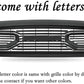 Goodmatchup Grille For 2013 2014 2015 2016 2017 2018 Dodge RAM 2500/3500 Grill Replacement Big Horn Style W/Letters Matte Black - Goodmatchup