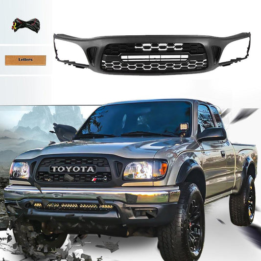 Grill for 2001-2004 toyota tacoma trd aftermarket grill replacement W/letters - Goodmatchup