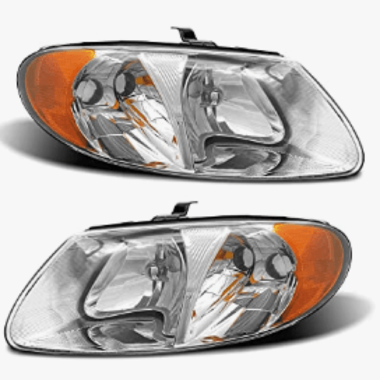 Headlights for 2001 2002 2003 2004 2005 2006 2007 Dodge Set Left &Right - Goodmatchup