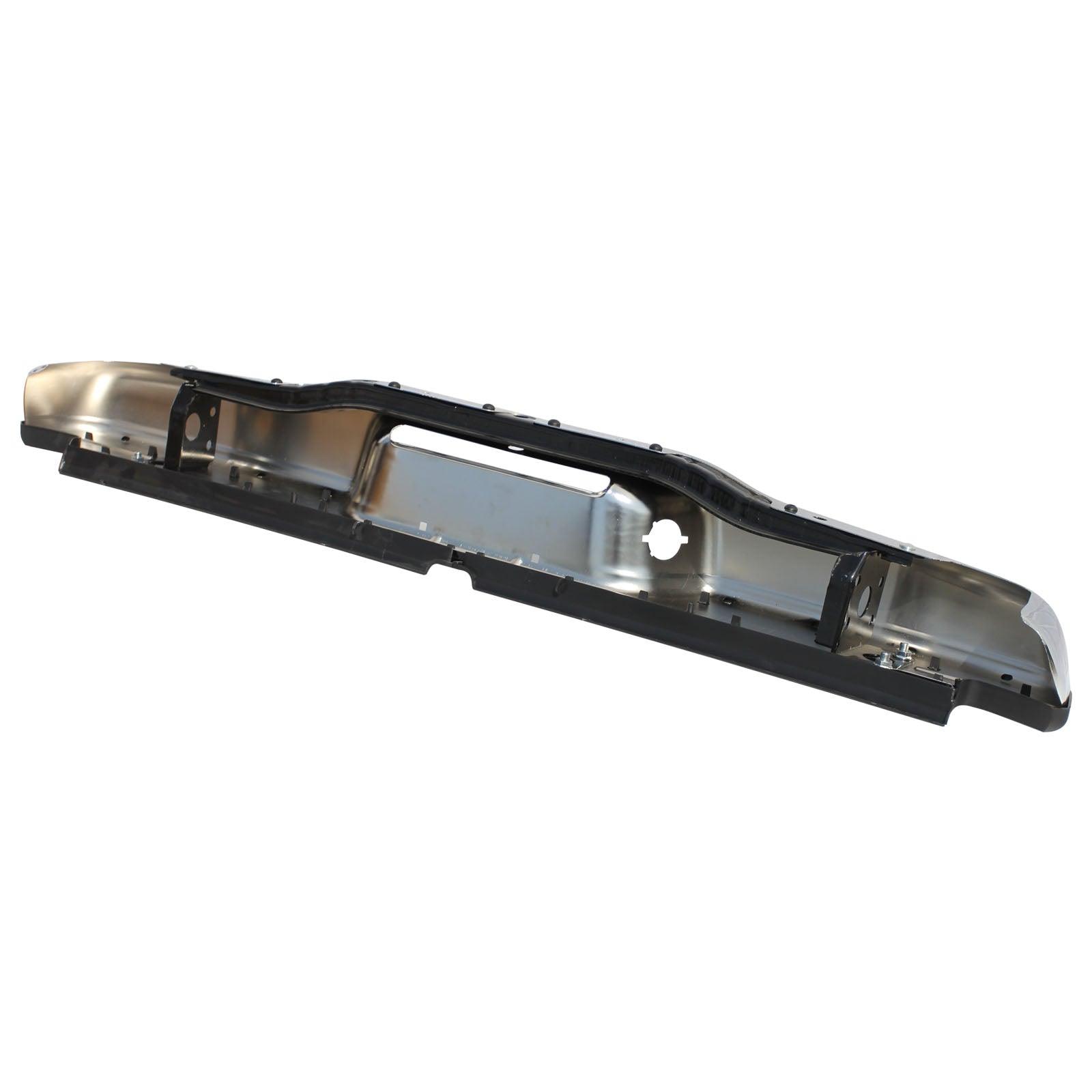 New Chrome Rear Step Bumper Assembly fits 1995-2004 New Chrome Rear Step Bumper Assembly fits 1995-2004