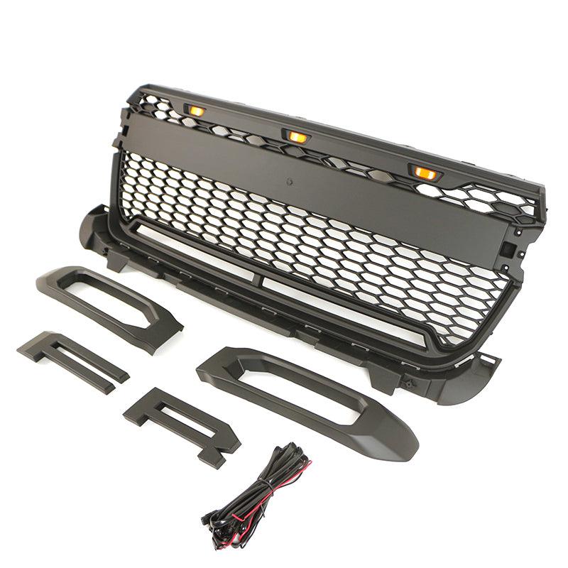 Raptor Front Grill For 2022 Ford Maverick Aftermarket Grill With Light Bar - Goodmatchup